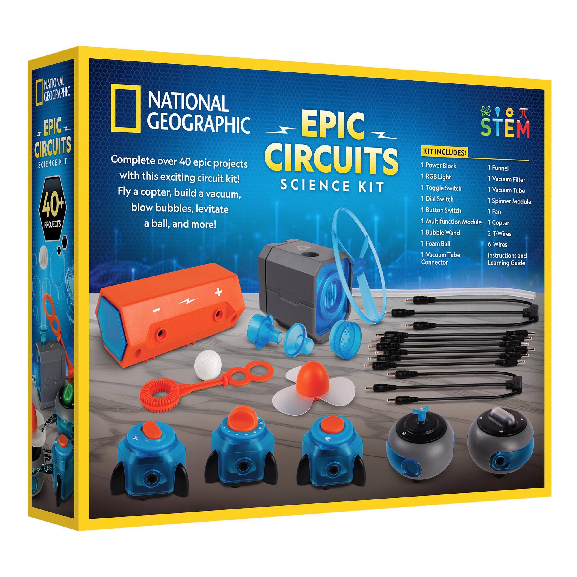 National Geographic™ Epic Circuits Science Kit